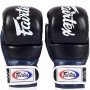 Fairtex FGV18 Перчатки MMA Спарринговые Черные с Синим 